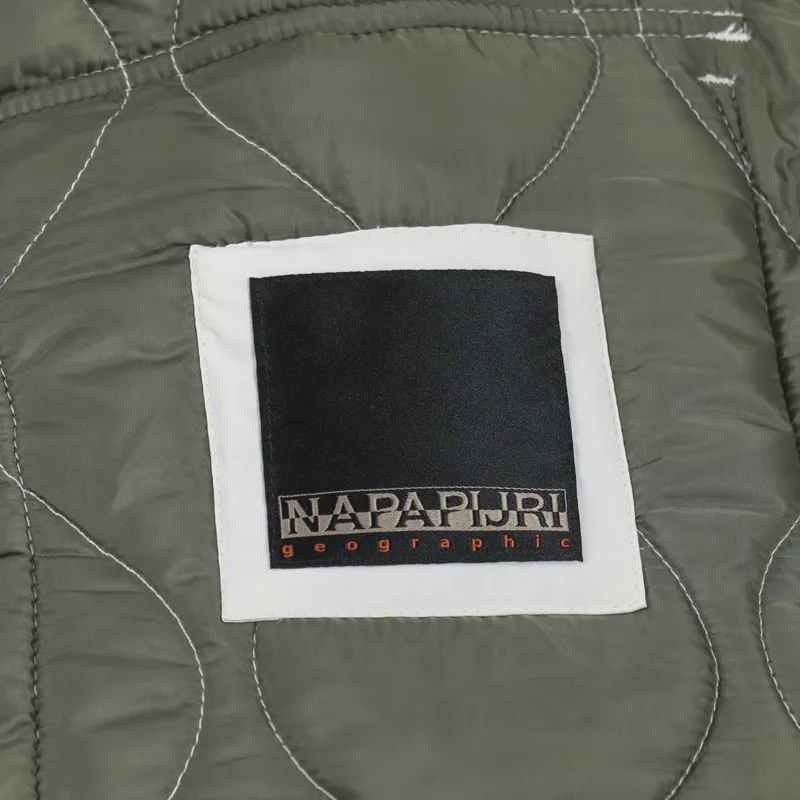 Napapijri Womens Weather Jacket Whitecap Grey-11