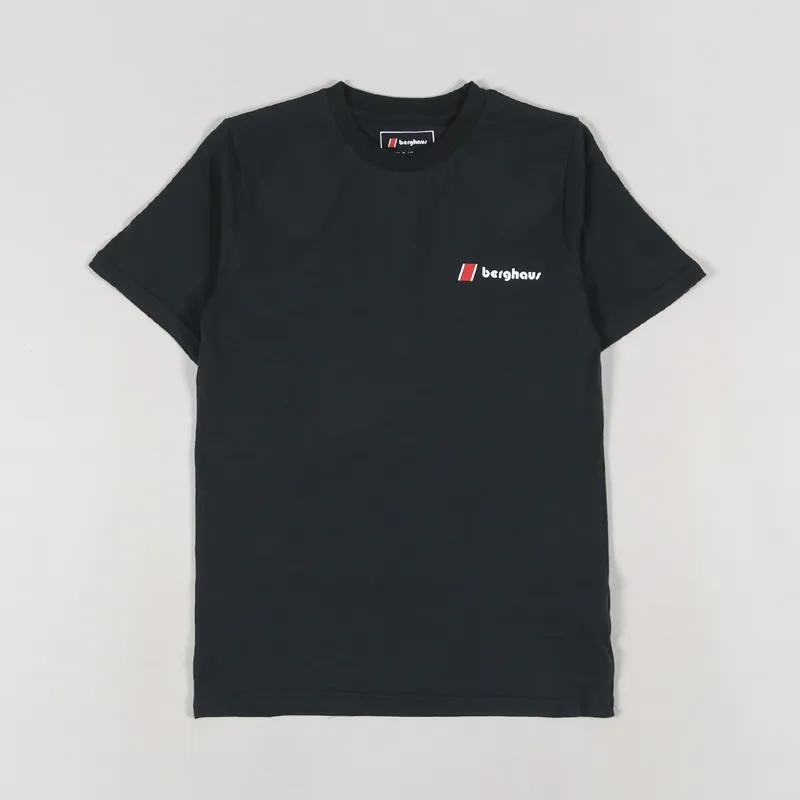 Berghaus Aztec Block T Shirt Jet Black-1