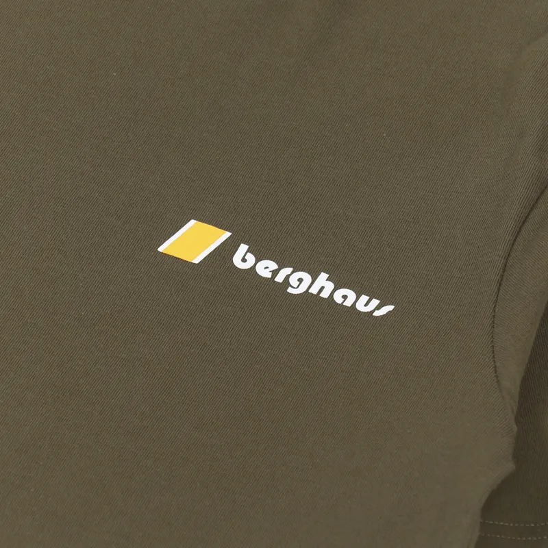 Berghaus Aztec Block T Shirt Military Olive-5