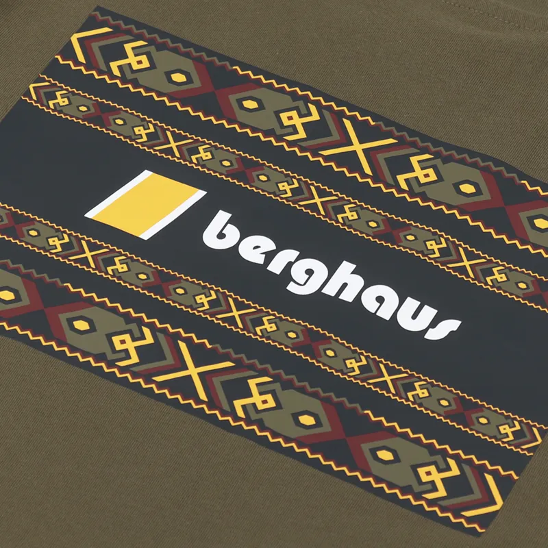 Berghaus Aztec Block T Shirt Military Olive-4