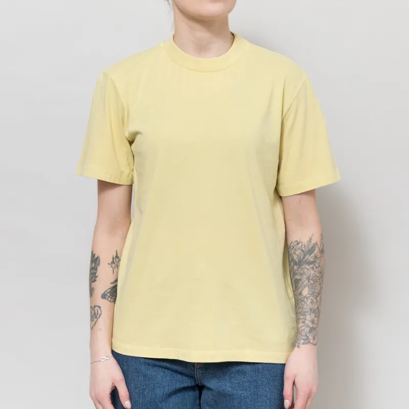 Bobo Choses Womens Dog Friendship Fitted T Shirt Yellow-1