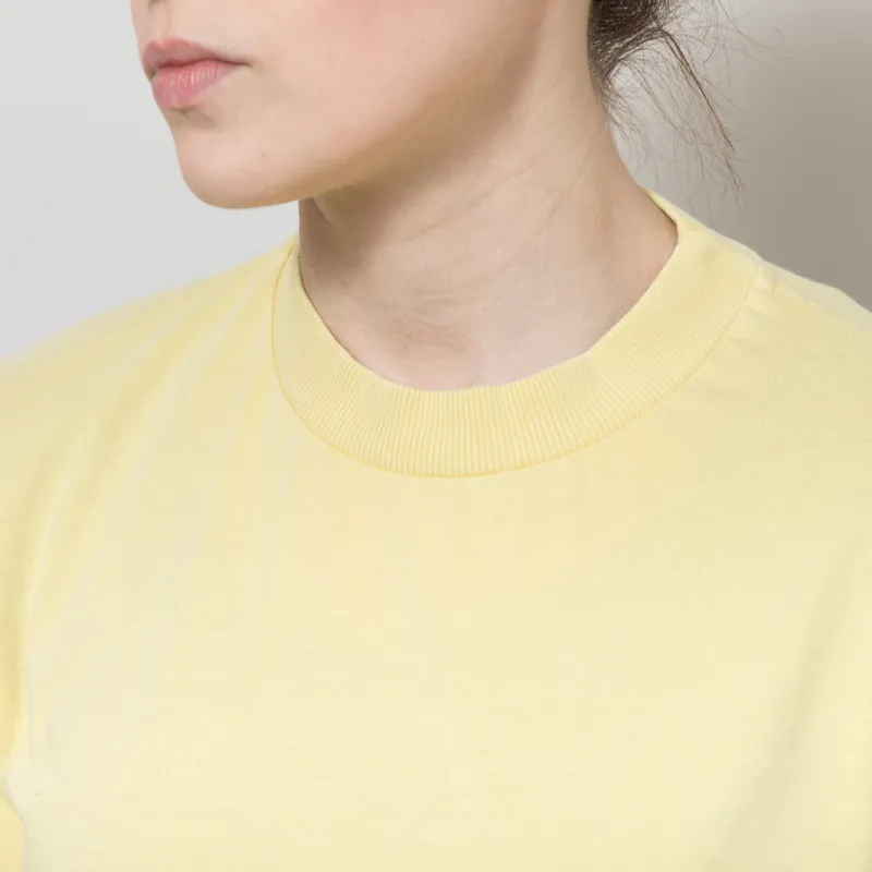 Bobo Choses Womens Dog Friendship Fitted T Shirt Yellow-3