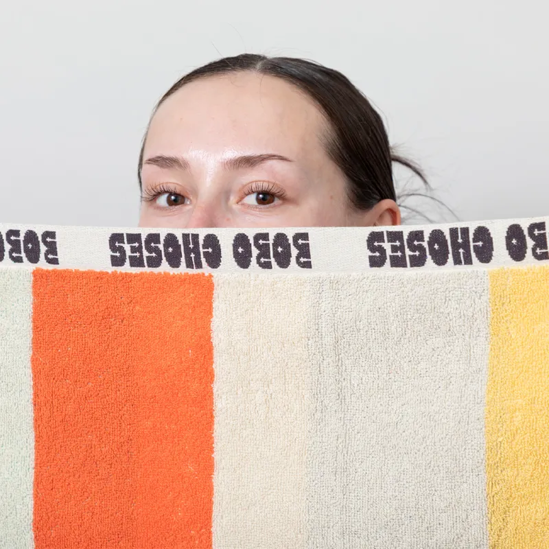 Bobo Choses Colour Block Beach Towel Multi-3