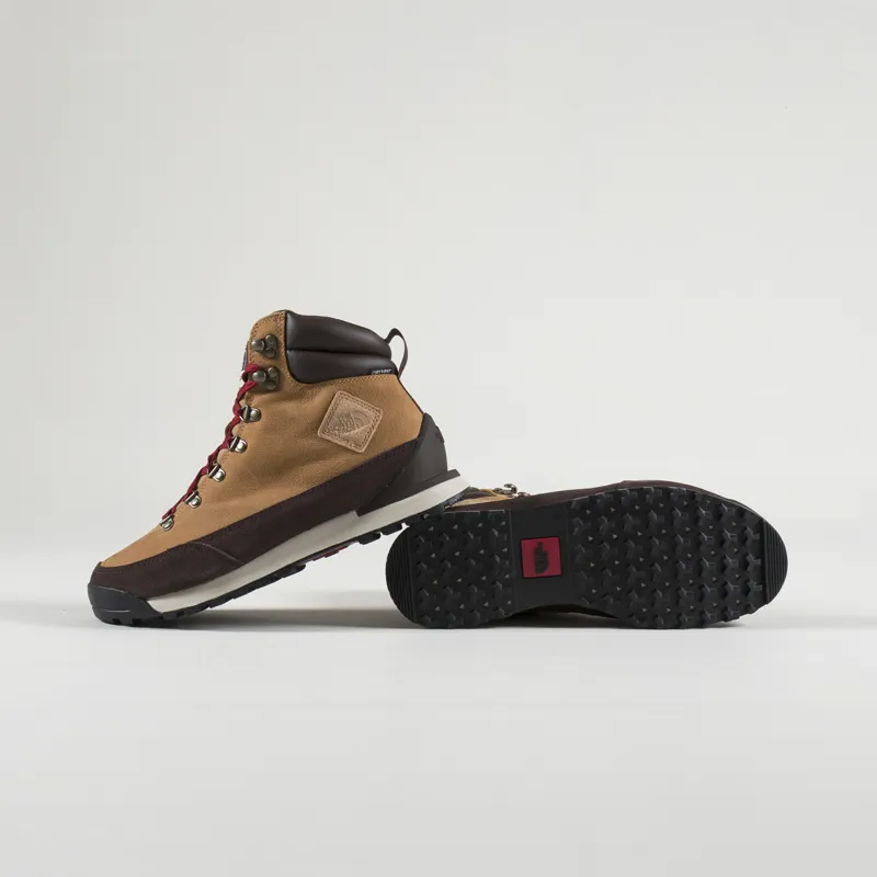 The North Face Back-To-Berkeley IV Leather Boots Almond Butter Brown-2