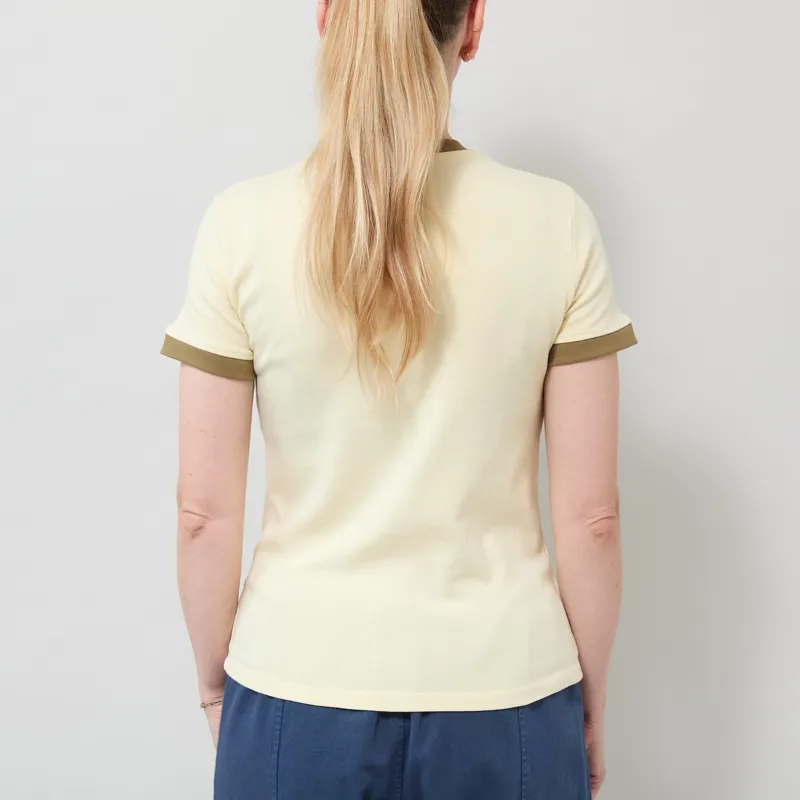 Bobo Choses Womens All About Monster Slim T Shirt Yellow-2