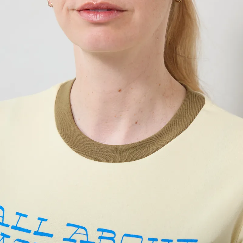 Bobo Choses Womens All About Monster Slim T Shirt Yellow-3