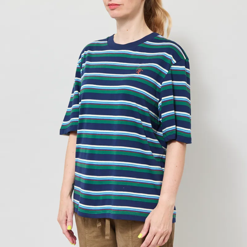 Bobo Choses Womens Striped Relaxed T Shirt Multi-1