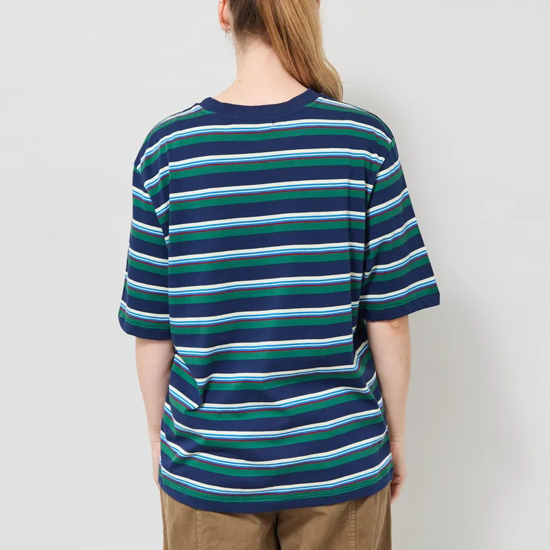 Bobo Choses Womens Striped Relaxed T Shirt Multi-2