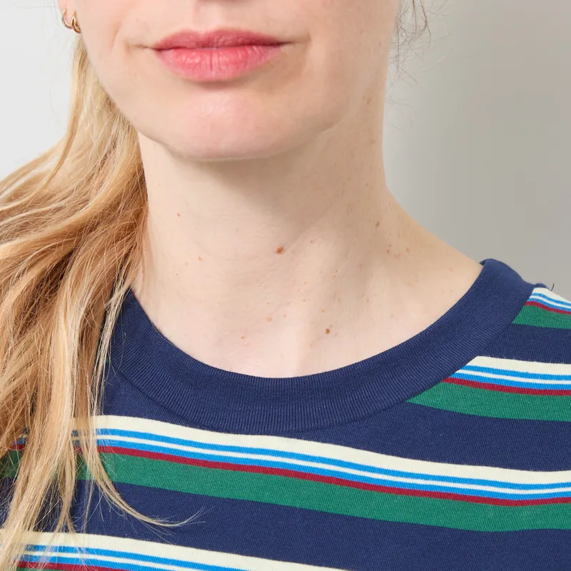 Bobo Choses Womens Striped Relaxed T Shirt Multi-3