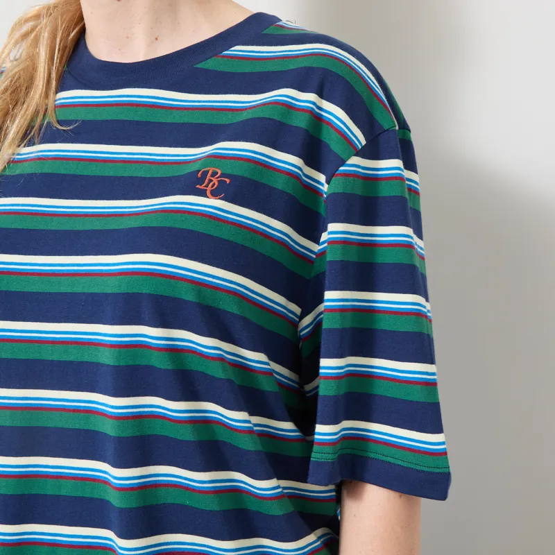 Bobo Choses Womens Striped Relaxed T Shirt Multi-4