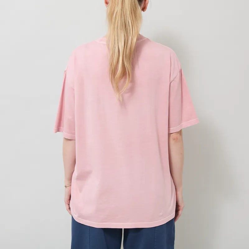 Bobo Choses Womens All About Monsters Oversized T Shirt Light Pink-2