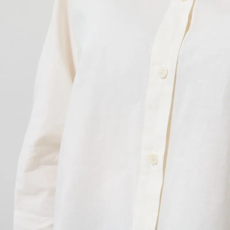 Bobo Choses Womens Lace Ending Poplin Shirt Off White-5