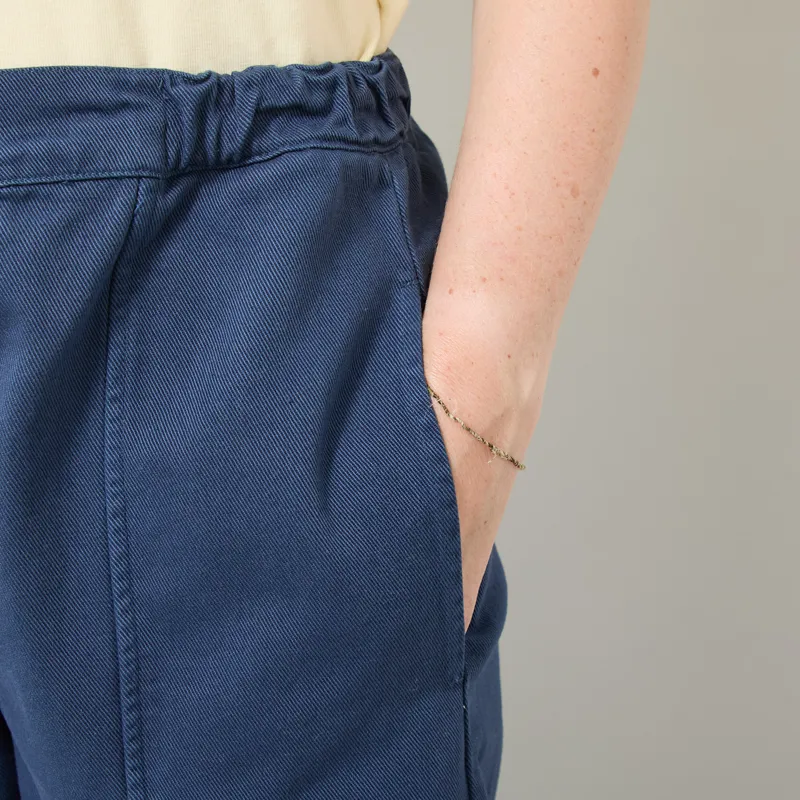 Bobo Choses Womens Twill Cocoon Pants Blue-7