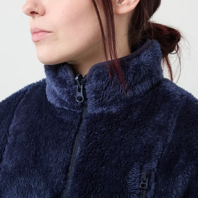 Bobo Choses Womens Reversible Nylon Cozy Sherpa Jacket Dark Brown-7