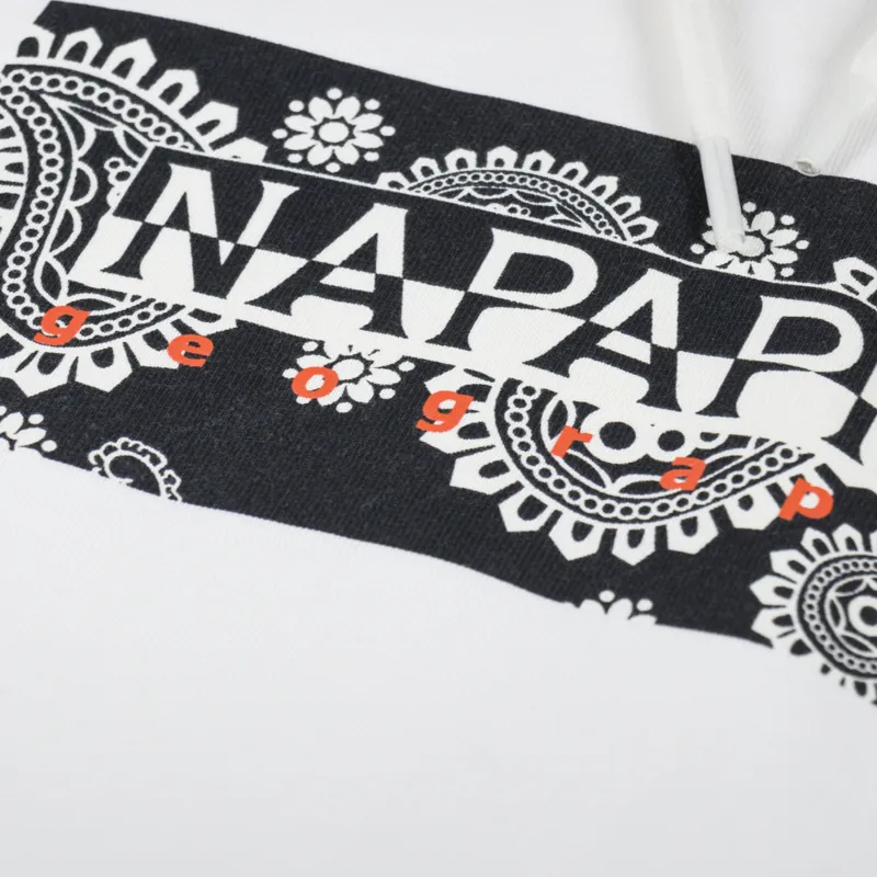 Napapijri Andesite Hoodie White Whisper-2