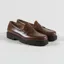 GH Bass Weejuns 90s Larson Penny Loafer Mid Brown Leather