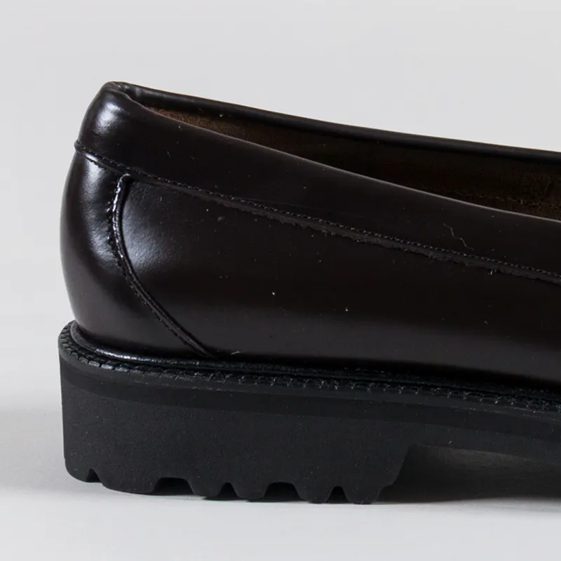 GH Bass Weejuns 90s Larson Penny Loafer Chocolate Leather-4