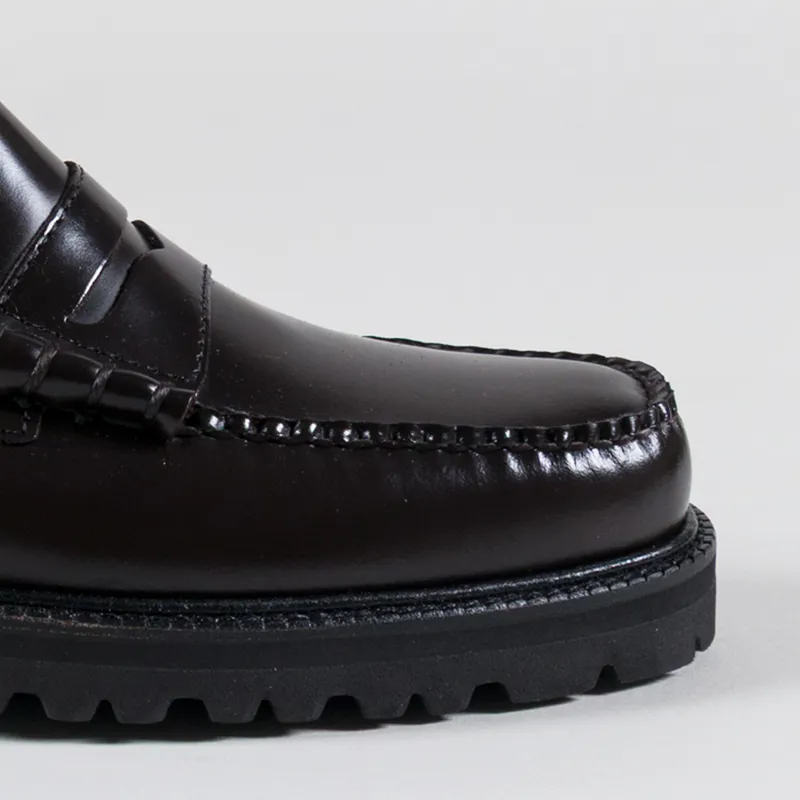 GH Bass Weejuns 90s Larson Penny Loafer Chocolate Leather-5