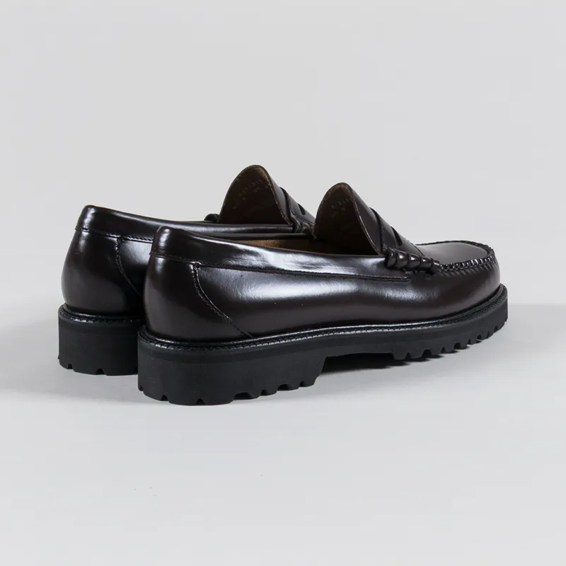 GH Bass Weejuns 90s Larson Penny Loafer Chocolate Leather-1