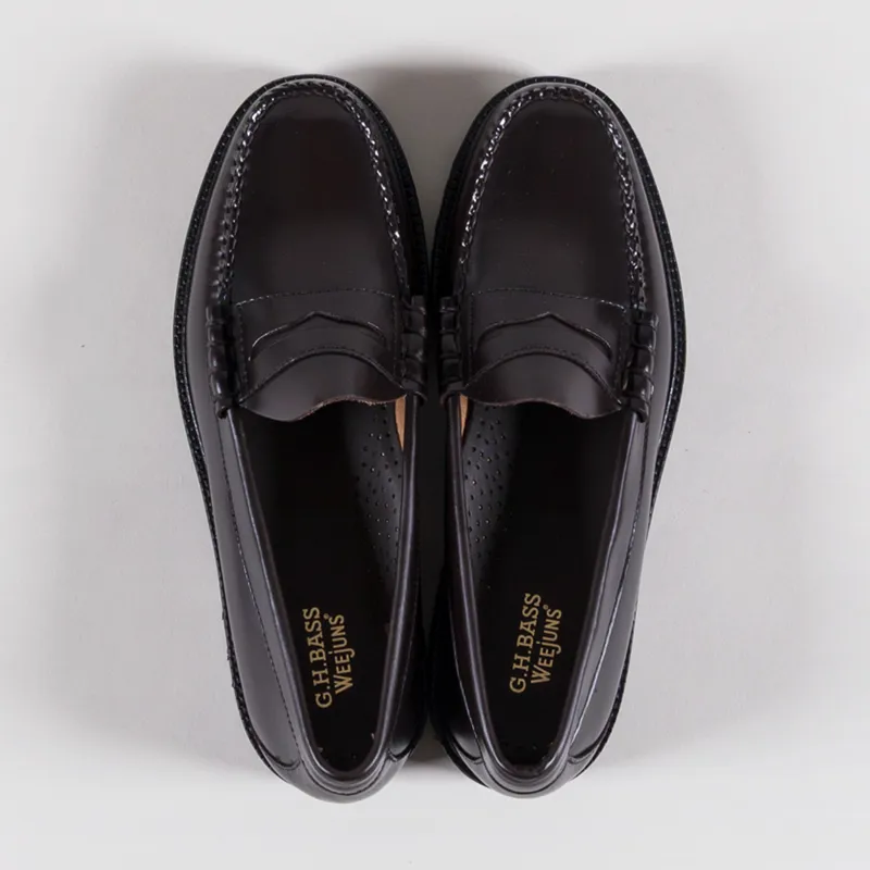 GH Bass Weejuns 90s Larson Penny Loafer Chocolate Leather-6