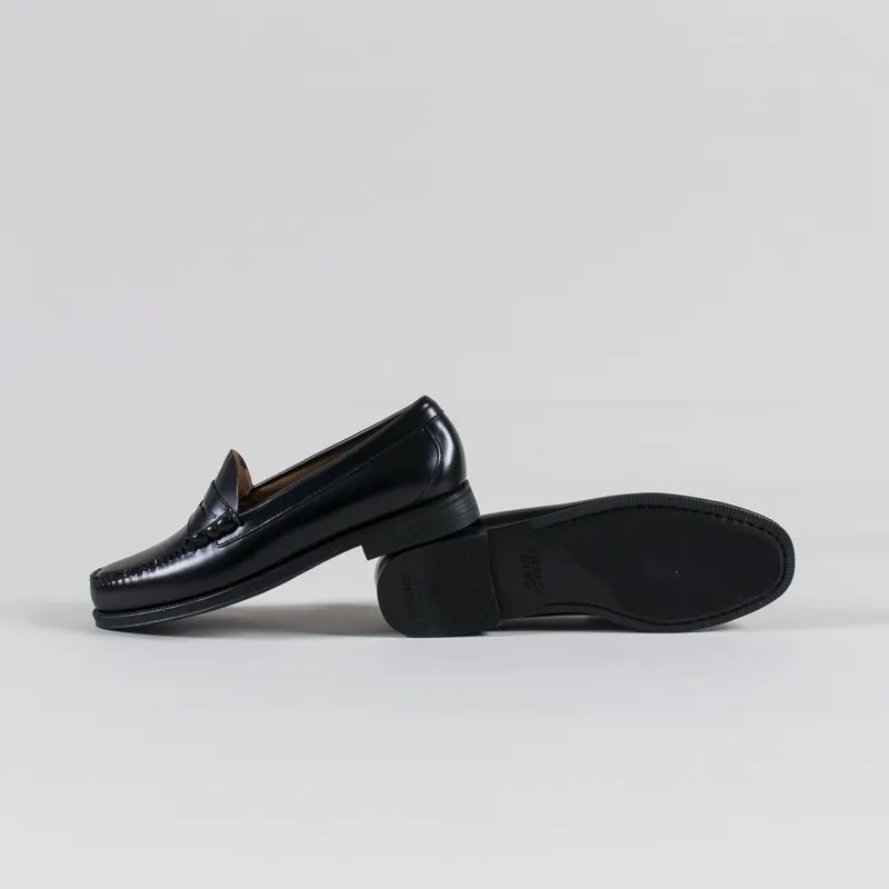 GH Bass Easy Weejuns Larson Penny Loafers Black Leather-3