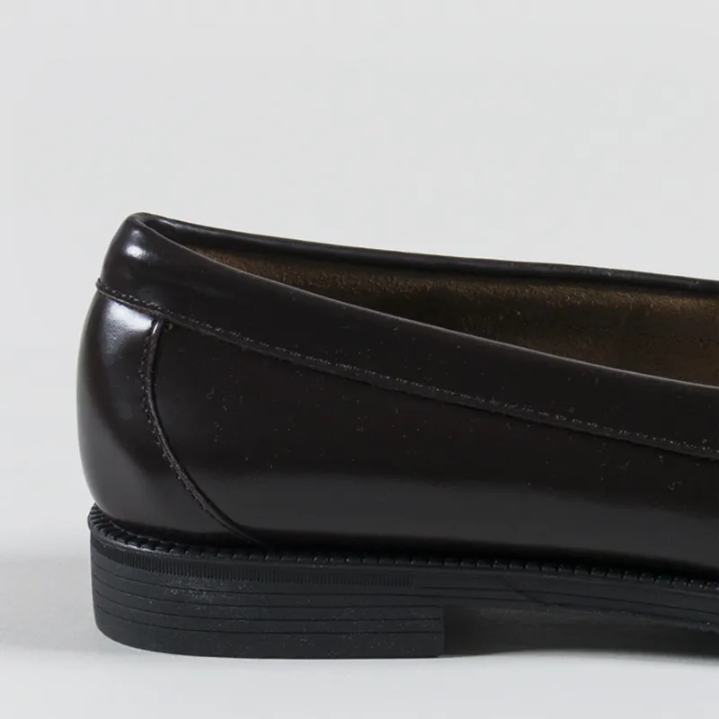GH Bass Easy Weejuns Larson Penny Loafers Chocolate Leather-4