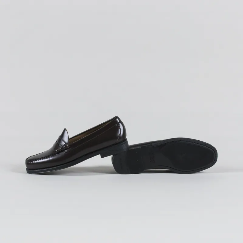 GH Bass Easy Weejuns Larson Penny Loafers Chocolate Leather-3