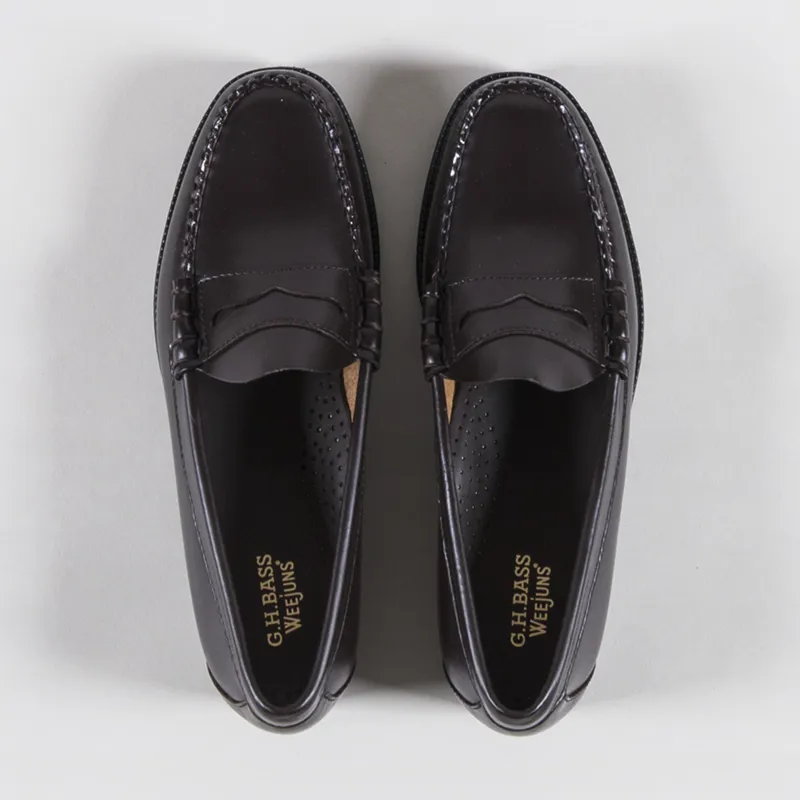 GH Bass Easy Weejuns Larson Penny Loafers Chocolate Leather-6