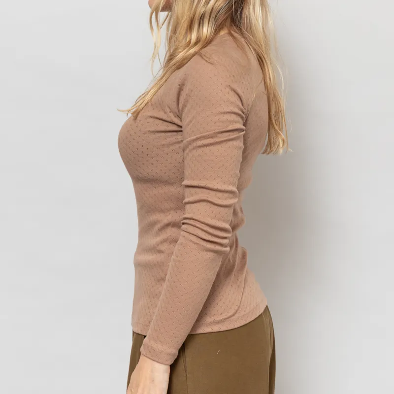 Basic Apparel Womens Arense Long Sleeve T Shirt Portobella-2