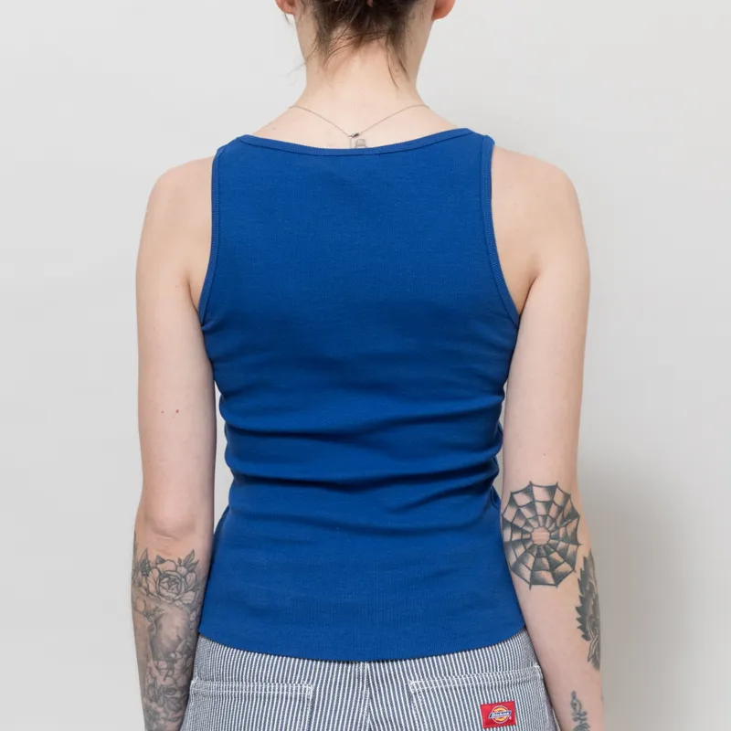 Basic Apparel Womens Ludmilla Tank Top Blue-1