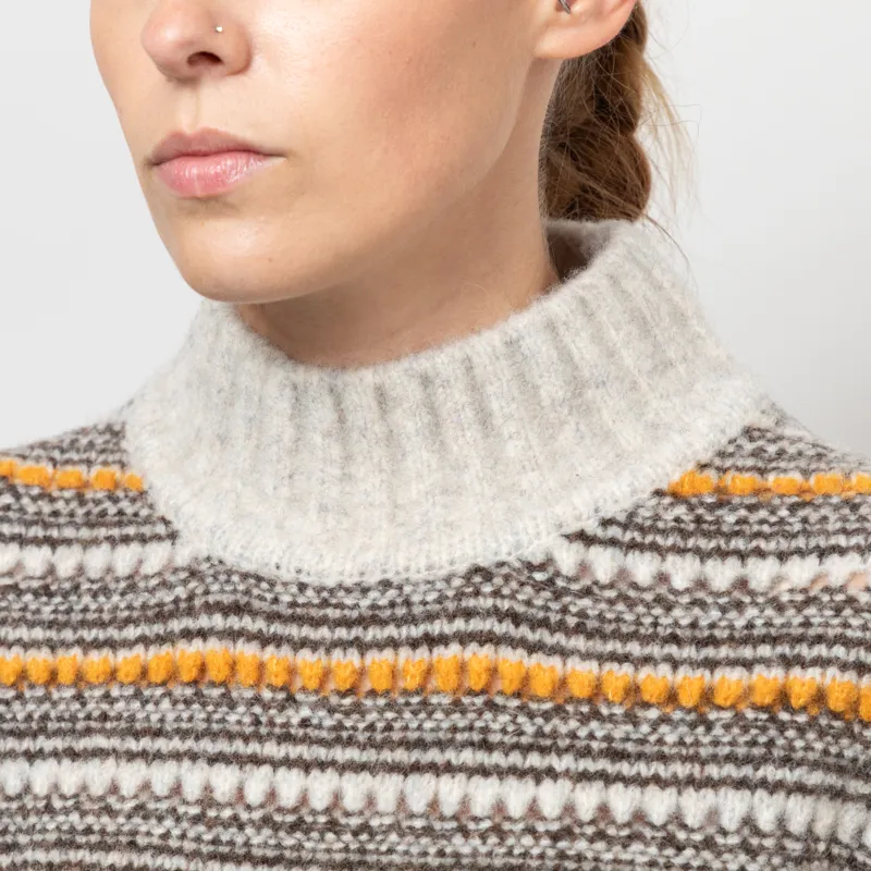 Basic Apparel Womens Sally Vest Light Grey Carafe Buckskin-5