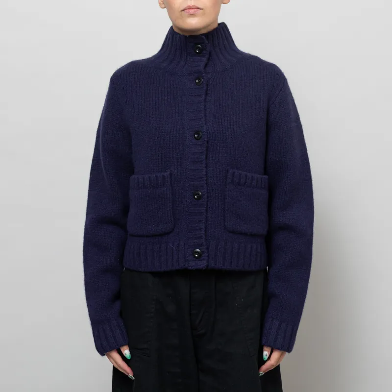 Basic Apparel Womens Blanche Cardigan Sky Captain