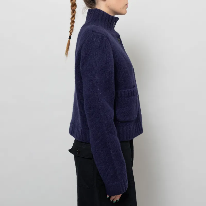 Basic Apparel Womens Blanche Cardigan Sky Captain-4