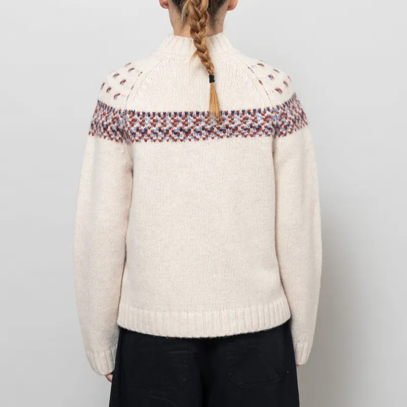 Basic Apparel Womens Blanche Sweater Bordeaux Truffle Sky Captain Copen Blue-3