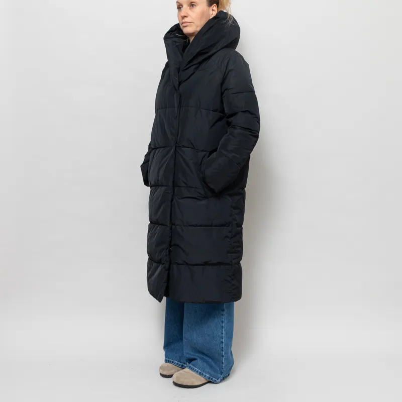 Basic Apparel Womens Tenna Shawl Collar Coat Black-1