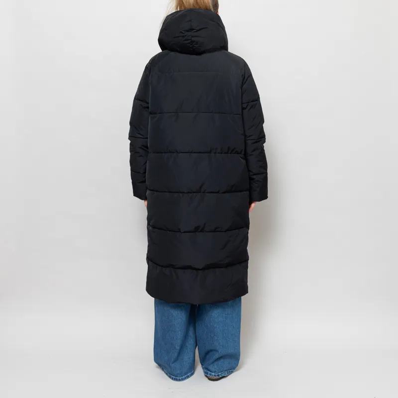 Basic Apparel Womens Tenna Shawl Collar Coat Black-2