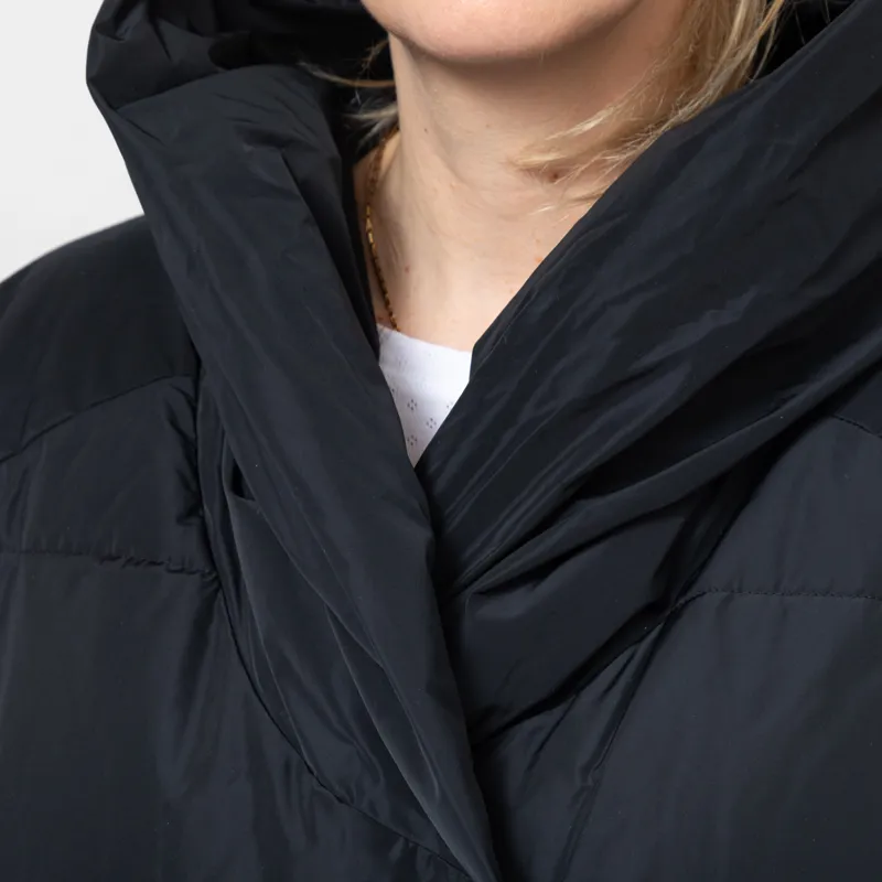 Basic Apparel Womens Tenna Shawl Collar Coat Black-6