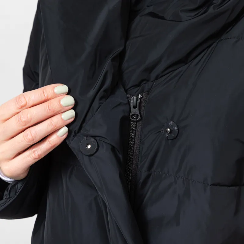 Basic Apparel Womens Tenna Shawl Collar Coat Black-10