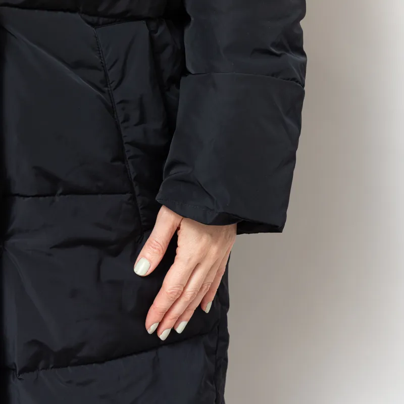 Basic Apparel Womens Tenna Shawl Collar Coat Black-9