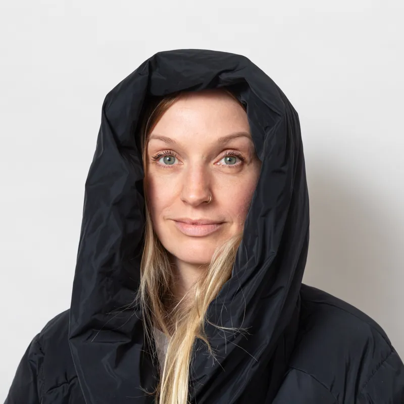 Basic Apparel Womens Tenna Shawl Collar Coat Black-5