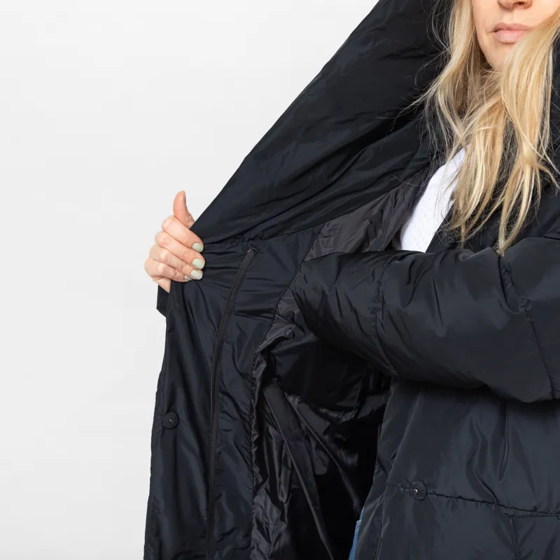 Basic Apparel Womens Tenna Shawl Collar Coat Black-7