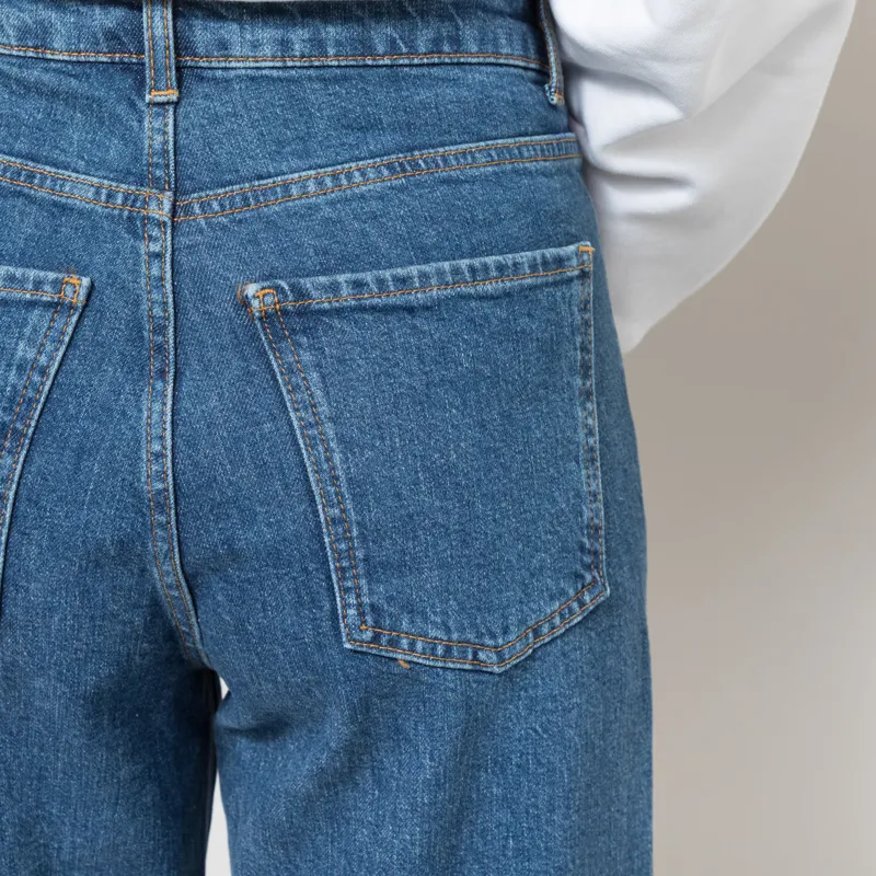 Basic Apparel Womens Ea Jeans Mid Blue-4