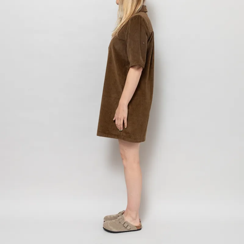 Basic Apparel Womens Isa Polo Dress Desert Palm-2