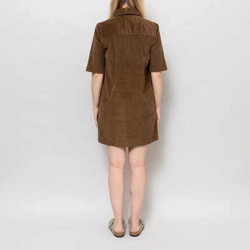 Basic Apparel Womens Isa Polo Dress Desert Palm-3