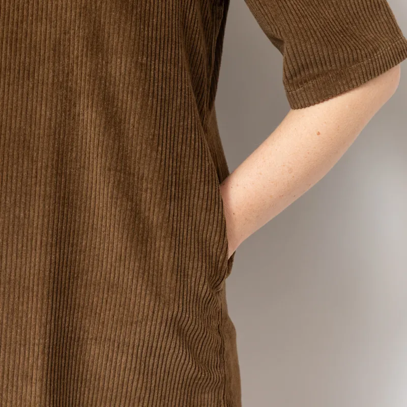 Basic Apparel Womens Isa Polo Dress Desert Palm-7