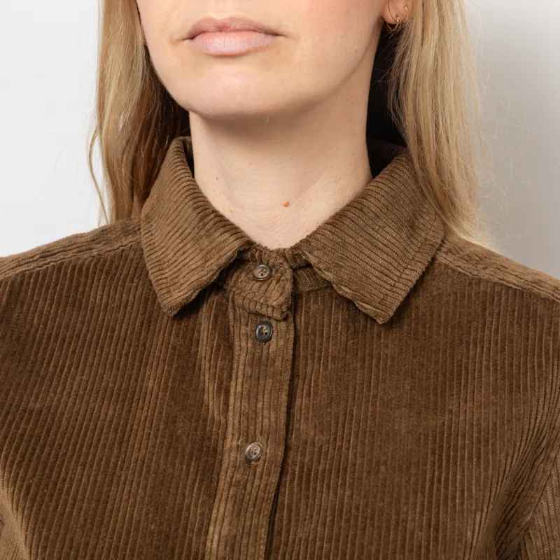 Basic Apparel Womens Isa Polo Dress Desert Palm-5