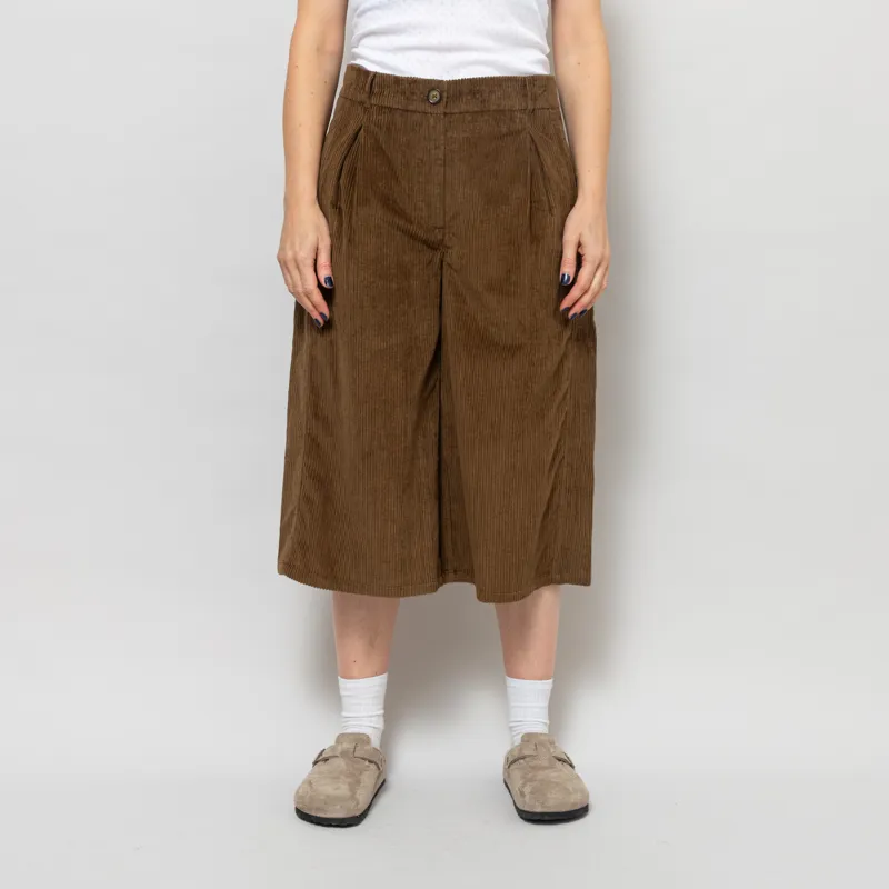 Basic Apparel Womens Isa Long Shorts Desert Palm-1