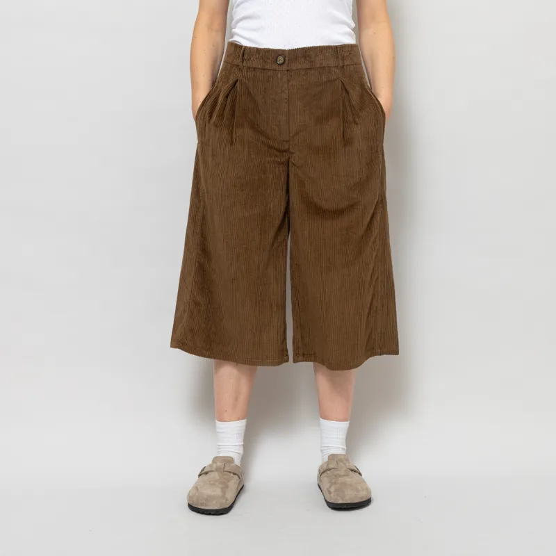Basic Apparel Womens Isa Long Shorts Desert Palm