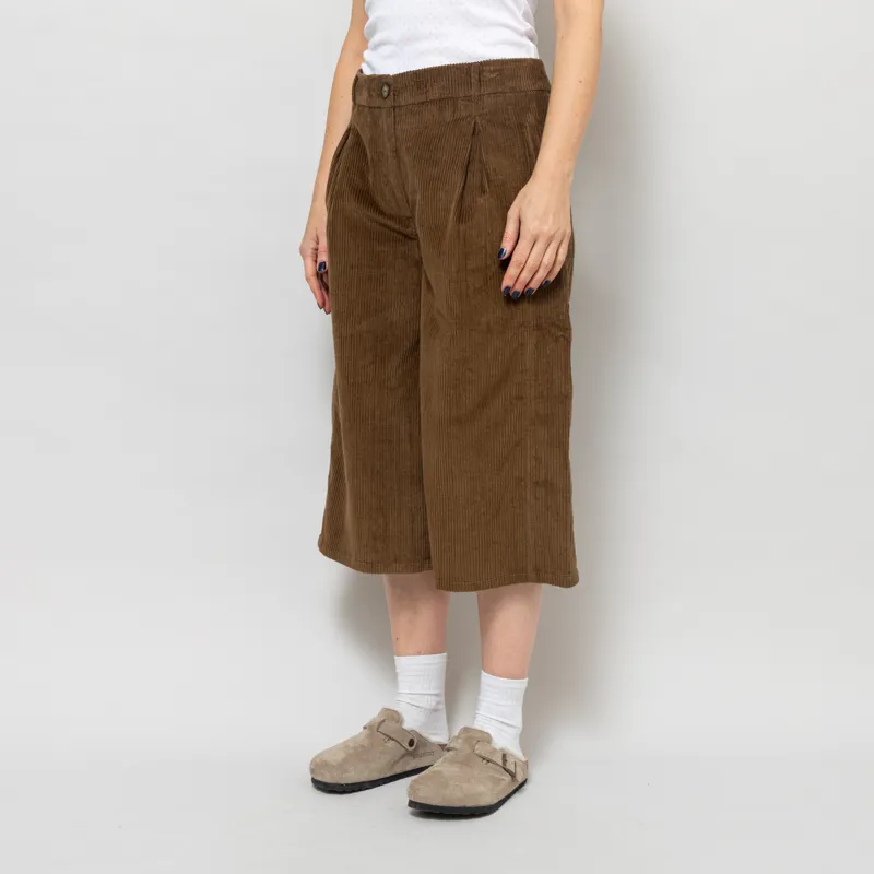 Basic Apparel Womens Isa Long Shorts Desert Palm-2