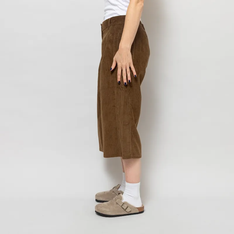 Basic Apparel Womens Isa Long Shorts Desert Palm-3
